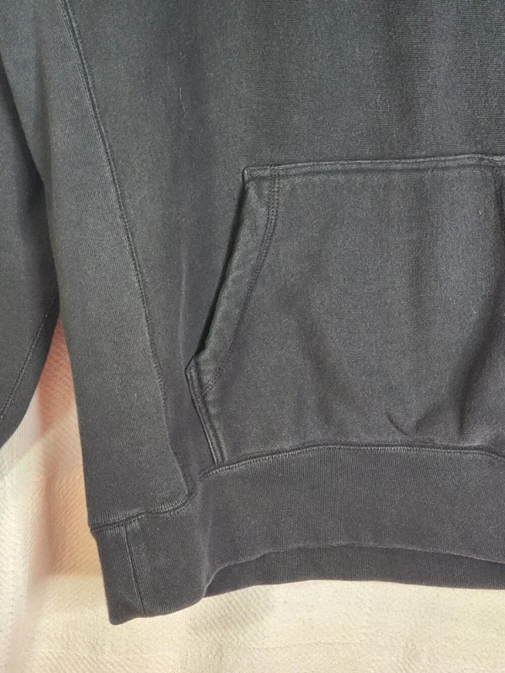 Tixxo Black Independent Trading Company Fleece Lined Cotton Poly Hoodie Size 2XL
